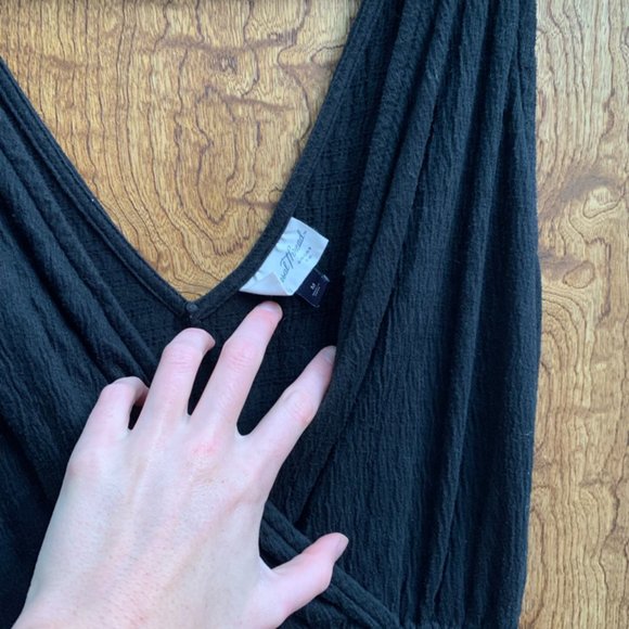 Braided Black Romper - Picture 2 of 6